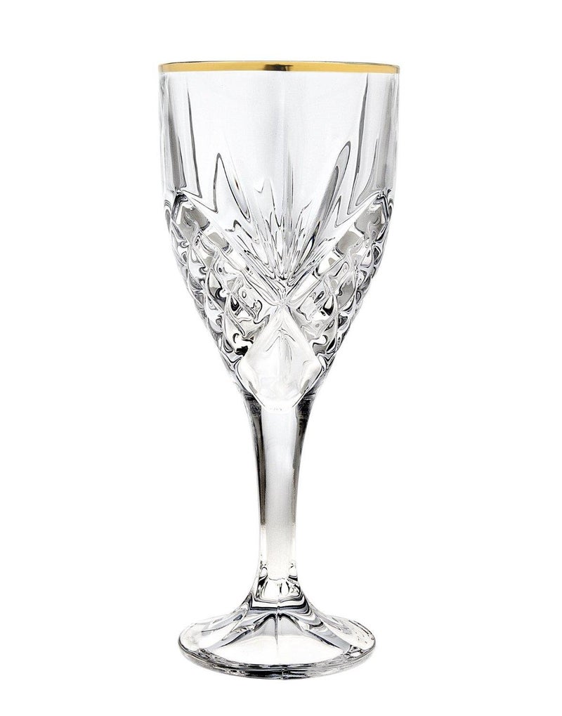 Godinger Dublin Wine Glasses Stemmed Wine Glass Goblets 9oz Set of 4