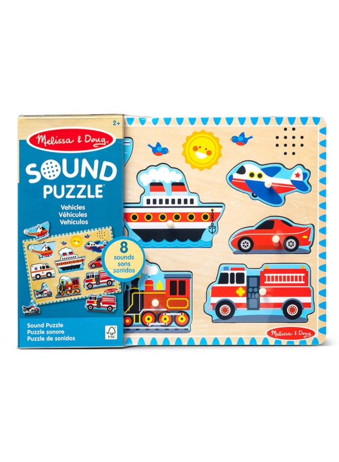 ميليسا آند دوج أحجية خشبية صوتية للمركبات ألوان متعددة 22.35 x 2.67 x 30.35 سم SMD6073094 - Image 1