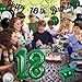 Cheereveal 18th Birthday Decorations for Boys GreenTime To Adult Happy Birthday Banner Cake Topper Number 18 Foil Balloon for 18 Year Old Birthday Party Supplies - Image 4
