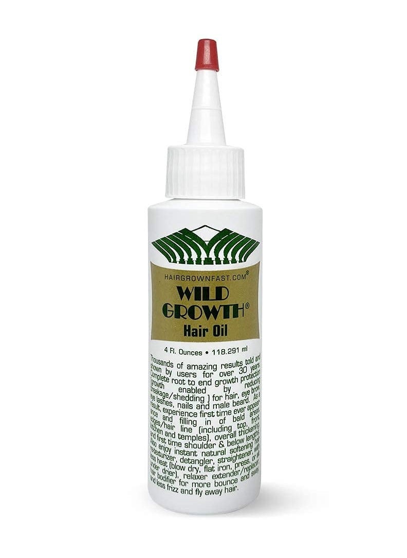 Wild Growth - Hair Oil - 4oz/118.291ml by Wild Growth - Image 1