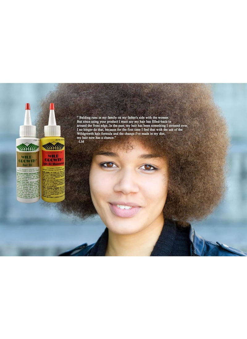 Wild Growth - Hair Oil - 4oz/118.291ml by Wild Growth - Image 1
