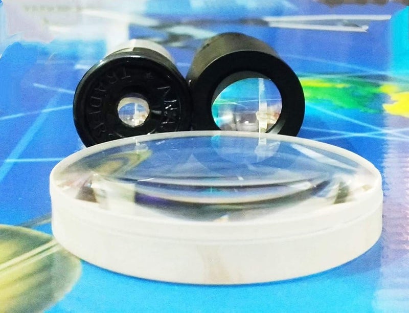 DWIJ Anand Traders 60mm Telescope Making kit 700mm Focal Length,25mm and 8mm Eyepiece,28x,87x Zoom - Image 2