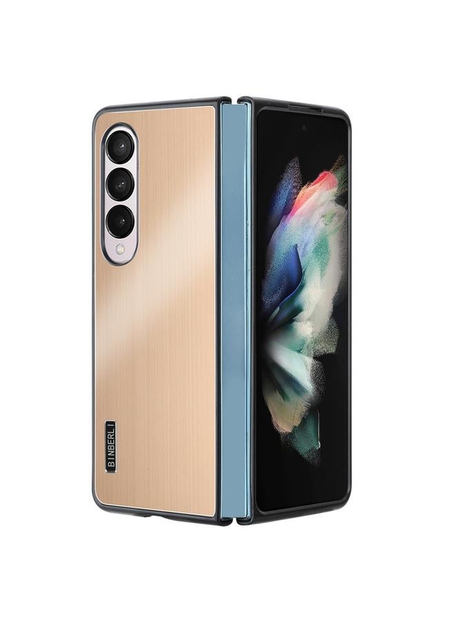 اس-توب جراب لهاتف Samsung Galaxy Z Fold3 مصنوع من سبائك الألومنيوم الهجين المقاوم للصدمات - Image 1