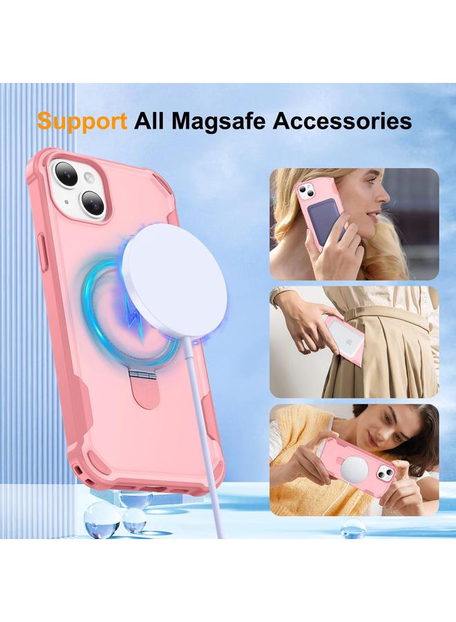 اس-توب جراب هاتف مقاوم للصدمات من Yingcai Gears MagSafe Holder لهاتف iPhone 14 - Image 5