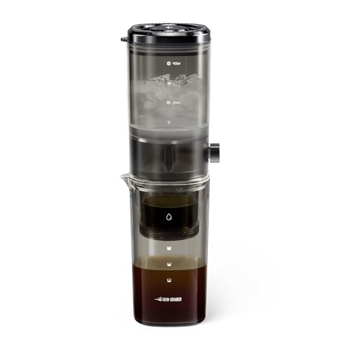 MHW-3BOMBER Drip Cold Brew Coffee Maker, Cold Brew Pitcher, Smooth Brew Quality Ice Coffee Maker with Uniform Speed Dripping, Cold Coffee Dripper ID6135-OS - Image 1