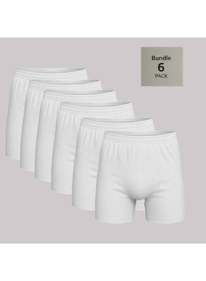 Men’s Underwear Shorts Bundle – 6 Pieces