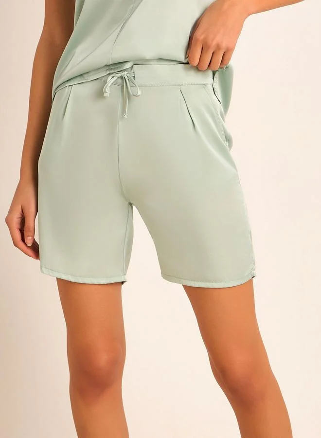 Aadaraya  Aadaraya Pyjama Set Sleeveless Top & Shorts for Women | Best Price UAE