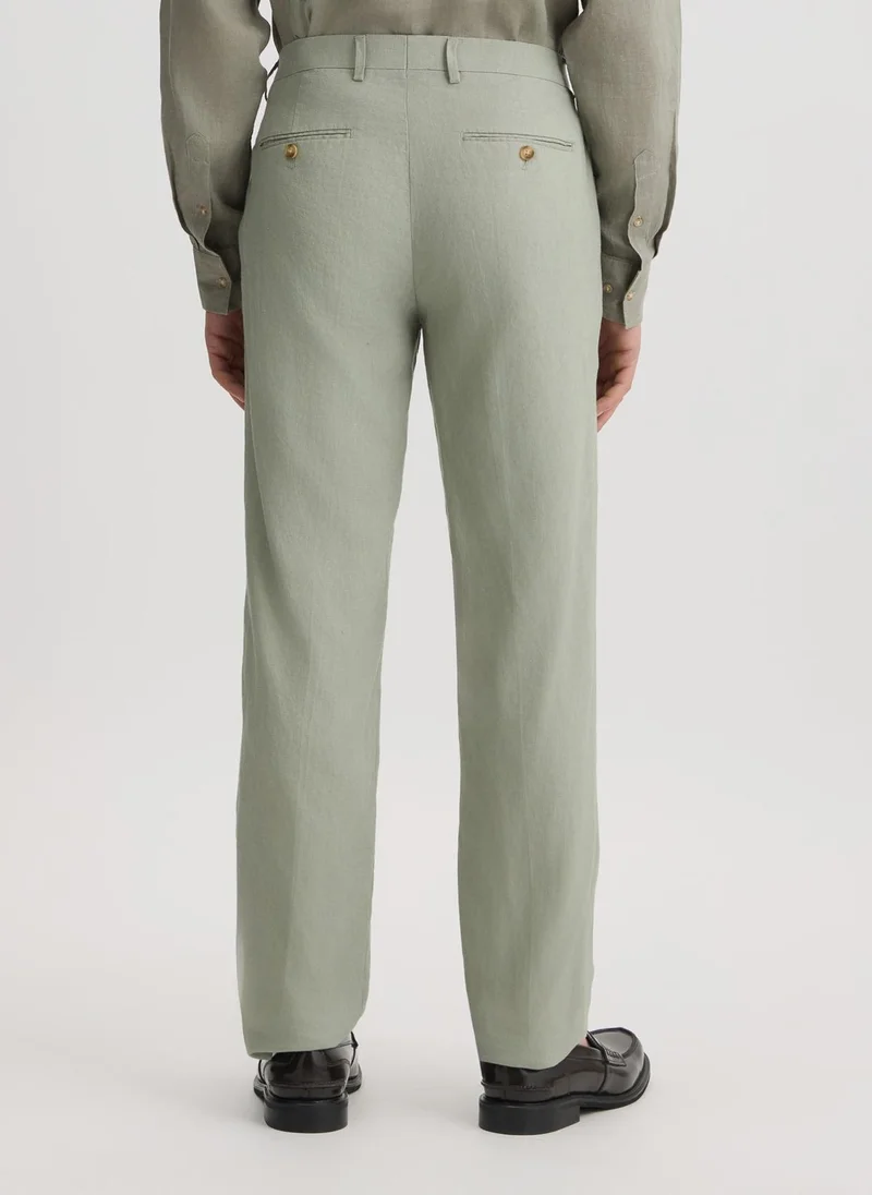 ليو جو 100% Linen Trousers
