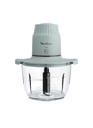 Choppeo | Glass Bowl Chopper | Useful Capacity | Borosilicate Glass | 2 Speeds | Eucalyptus | 1 L 500 W DJ603127 Blue - view 2