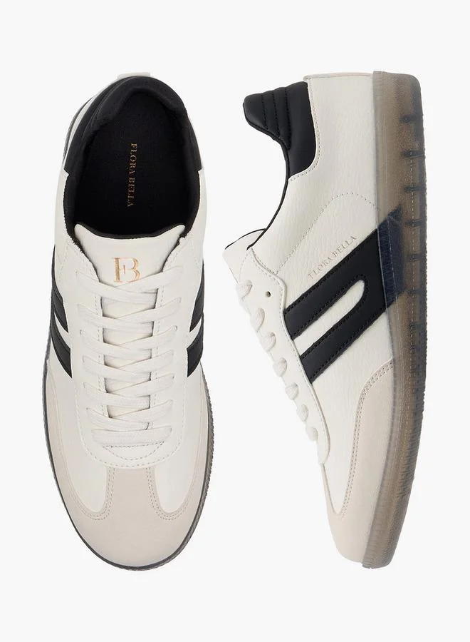 Flora Bella By Shoexpress Women's Animal Print Sneakers with Lace-Up Closure