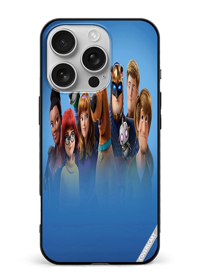 Protective Case Cover For Apple iPhone 16 Pro Max Scooby Doo Design Multicolour