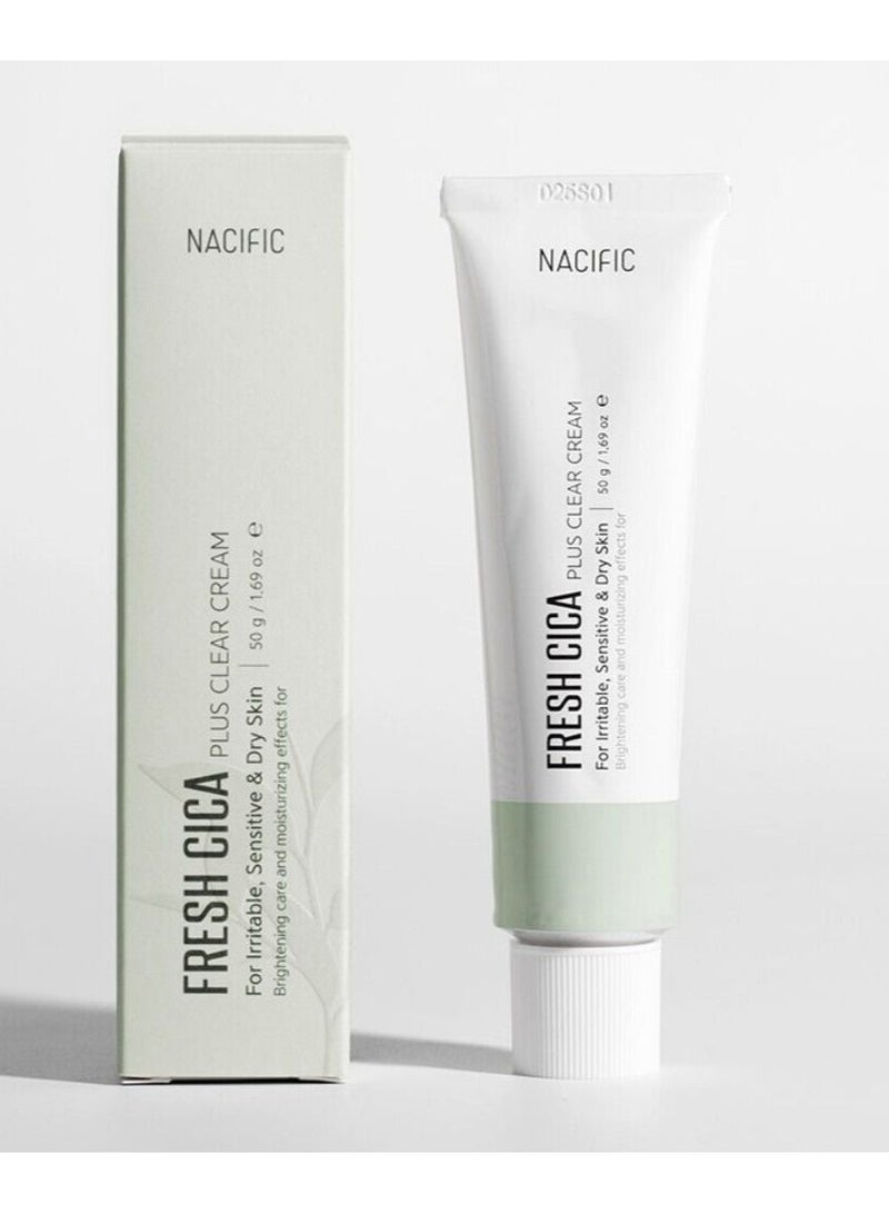 NACIFIC Fresh Cica Plus Clear Cream – Soothing & Moisturizing Gel Cream – 50g - Image 3