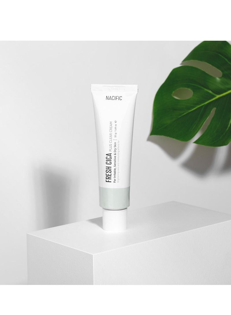 NACIFIC Fresh Cica Plus Clear Cream – Soothing & Moisturizing Gel Cream – 50g - Image 1