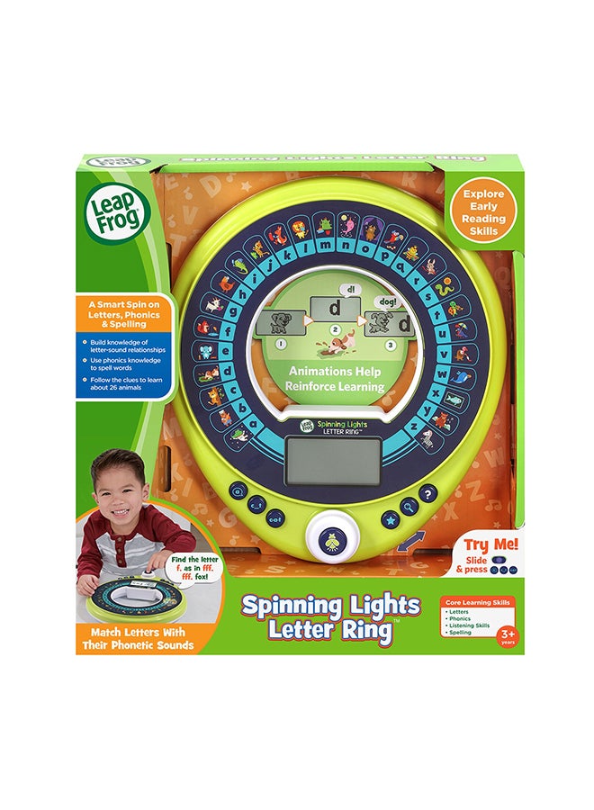 Leapfrog Spinning Lights Letter Ring - Image 1