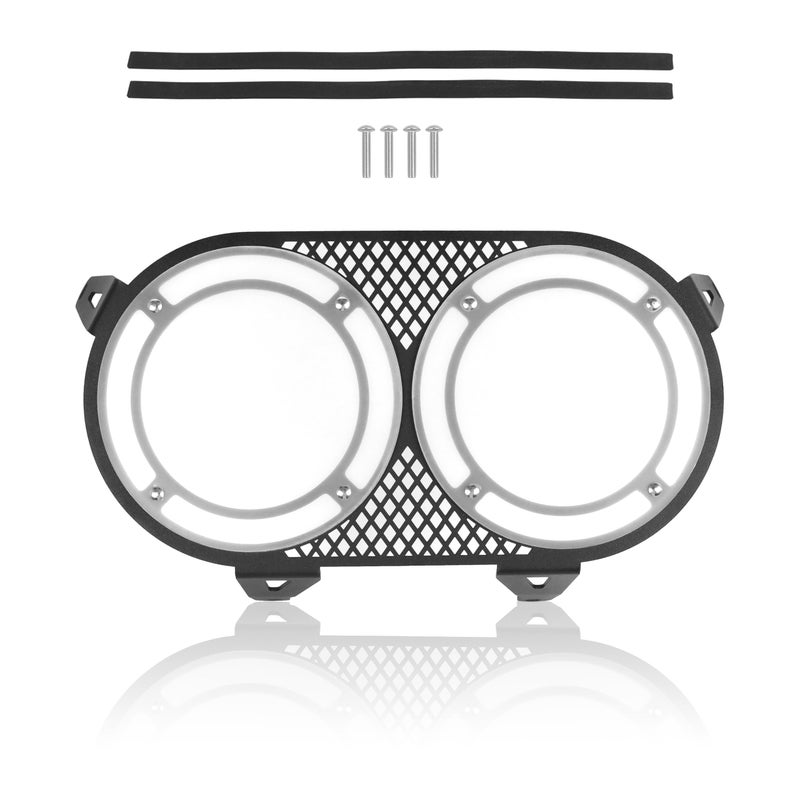CHIFUN Headlight Grill Guard Cover Replacement for Ducati DesertX DesertX Desert X 2022 2023 2024 Motorcycle Headlamp Grill Cover Protector