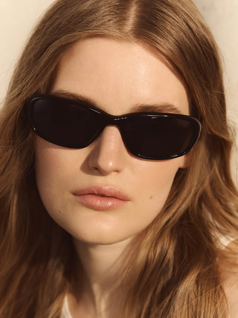 Lichi Rectangular sunglasses with plastic frames