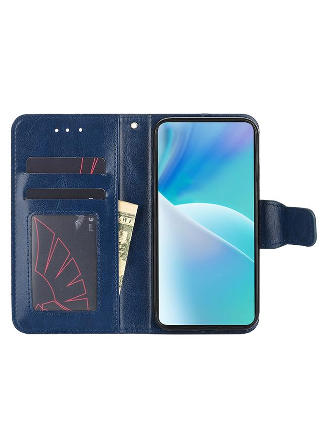 اس-توب جراب هاتف OPPO K10 Pro 5G مصنوع من الجلد بنسيج كريستالي - Image 3