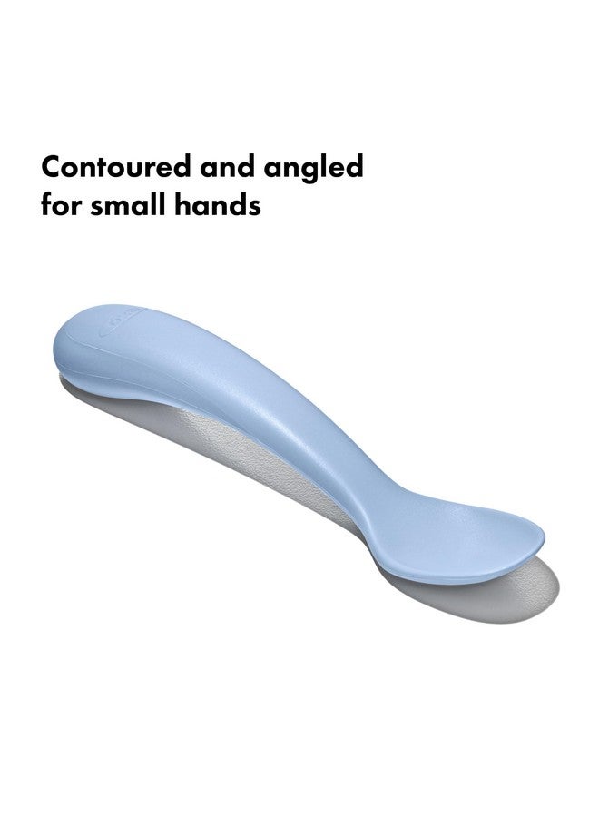 OXO Tot Silicone Spoons 2 Pack - Dusk and Opal - Image 4