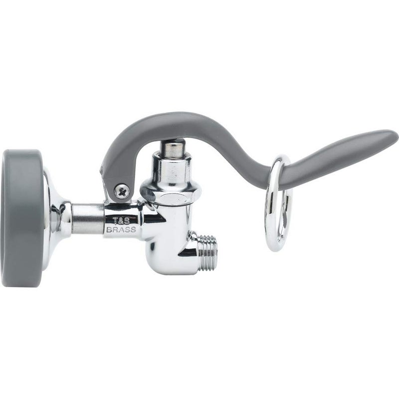صمام رش TS Brass B0107 للاستخدام في المطابخ التجارية. رذاذ ما قبل الغسل يلبي متطلبات وزارة الطاقة الجديدة بمعدل تدفق 115 جالون في الدقيقة.