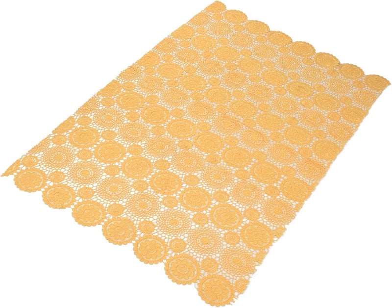 Newborn Shoot Wrap Lace Blanket, Infant Photo Prop with Headband, Soft Baby Photography Props for Newborn Party Costume, for Baby Shower and Memorable Photography Shoo (Yellow) - Image 3