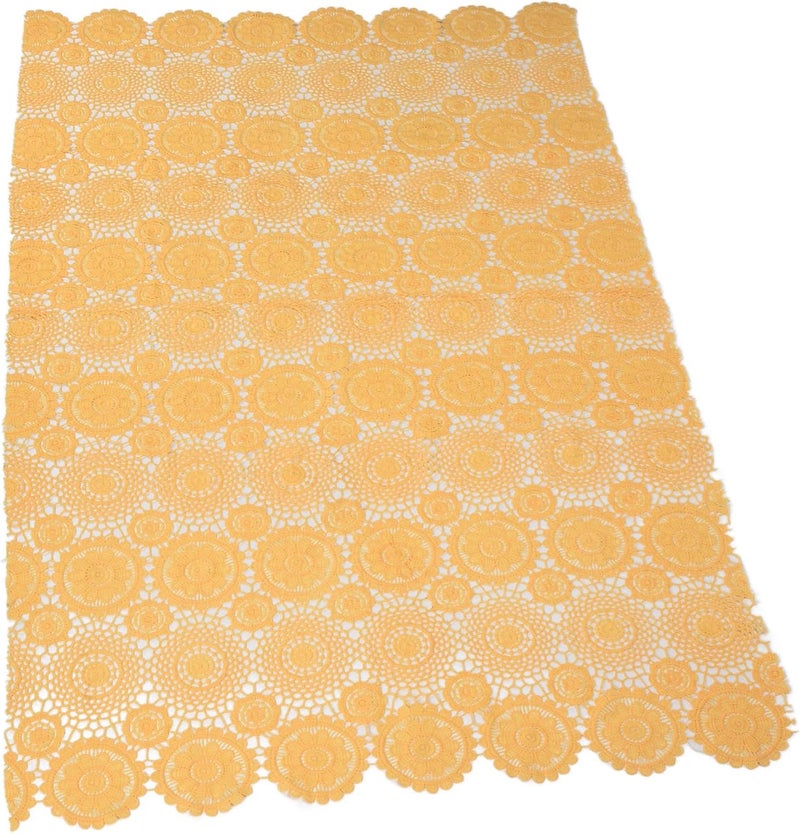 Newborn Shoot Wrap Lace Blanket, Infant Photo Prop with Headband, Soft Baby Photography Props for Newborn Party Costume, for Baby Shower and Memorable Photography Shoo (Yellow) - Image 5