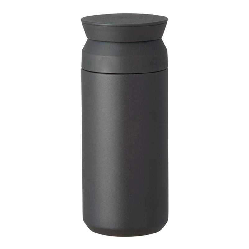 KINTO 20936 Travel Tumbler, 11.8 fl oz (350 ml), Black, Double Wall Vacuum Construction, Heat and Cold Retention - Image 1