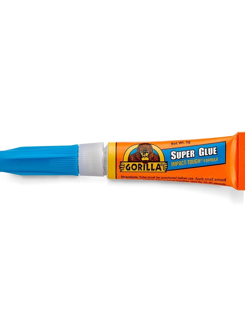 Gorilla Super Glue Tube Clear 2 pack 3 g  - Image 3