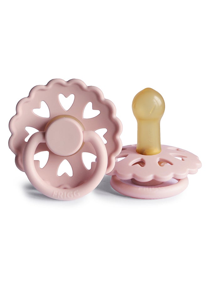 FRIGG Fairytale Latex Baby Pacifier 6-18M 1-Pack Thumbelina - Size 2 - Image 2