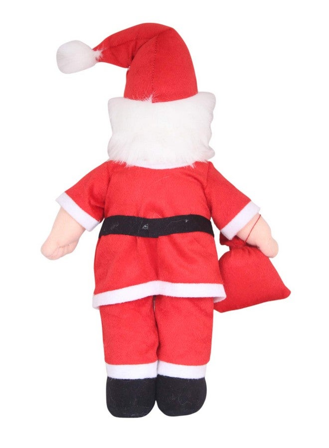 تيكلز لعبة سانتا كلوز المحشوة الناعمة من Tickles Christmas لغرفة الأطفال (اللون: أحمر وأبيض الحجم: 30 سم) - Image 5