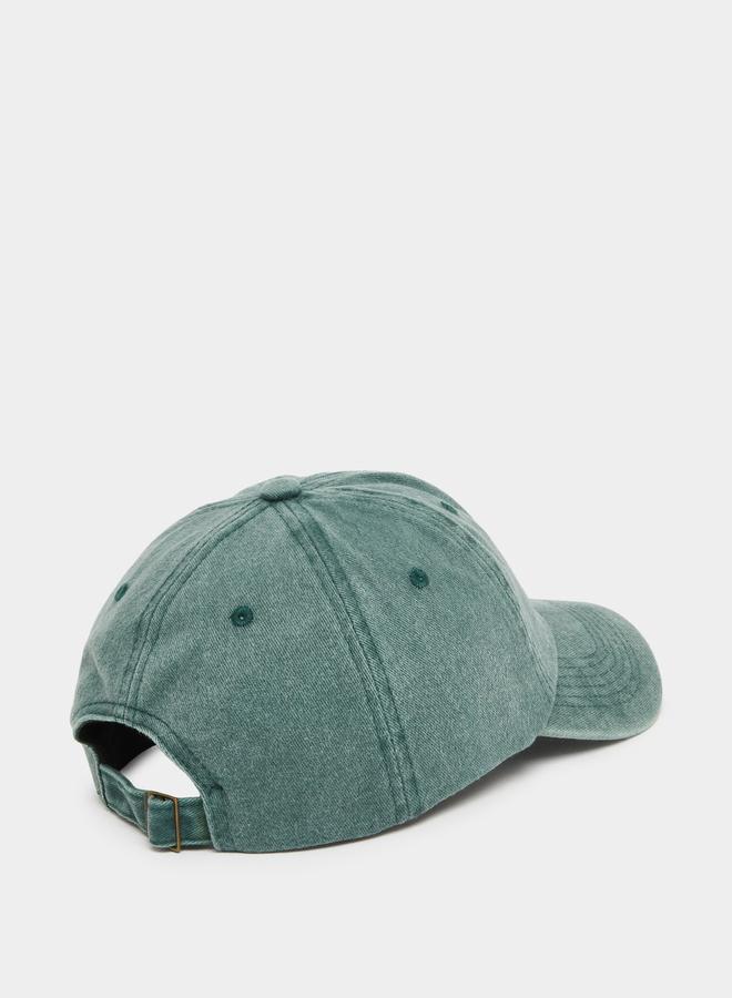 Styli Kids Green Baseball Cap with Soccer Ball Embroidery - Image 3