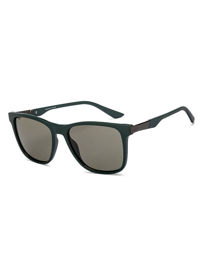 VINCENT CHASE Unisex Full Rim Square All-Time Hits Branded Latest And Stylish Sunglasses Polarized And 100% UV Protected Unisex Large VC S13820 - Image 1
