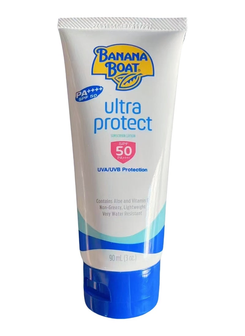 BANANA BOAT - Ultra Protect Faces Sunscreen Lotion SPF50 90ml - Image 1