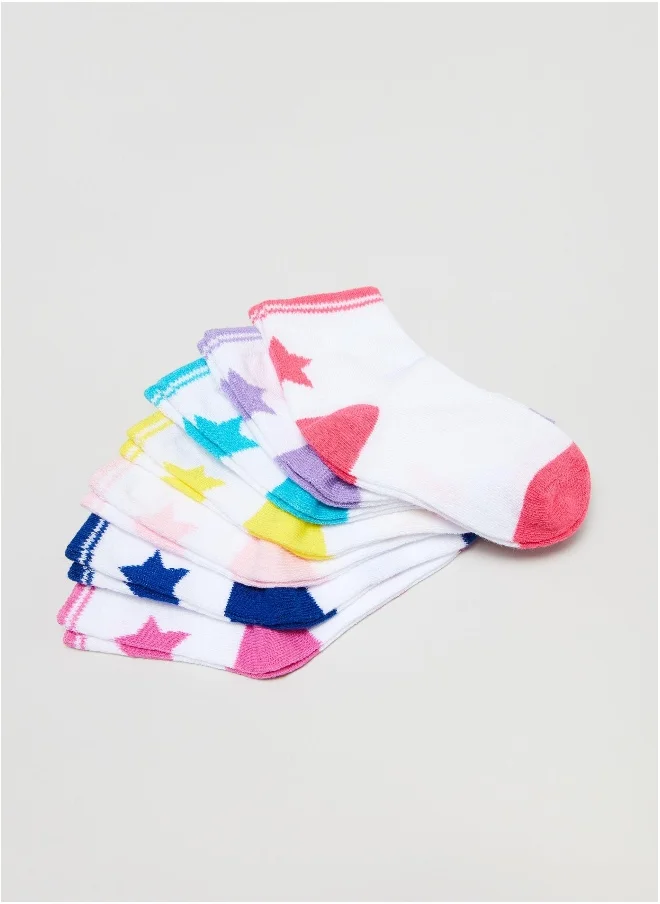 Ovs OVS Girls 7-Pack Socks - Multicolor