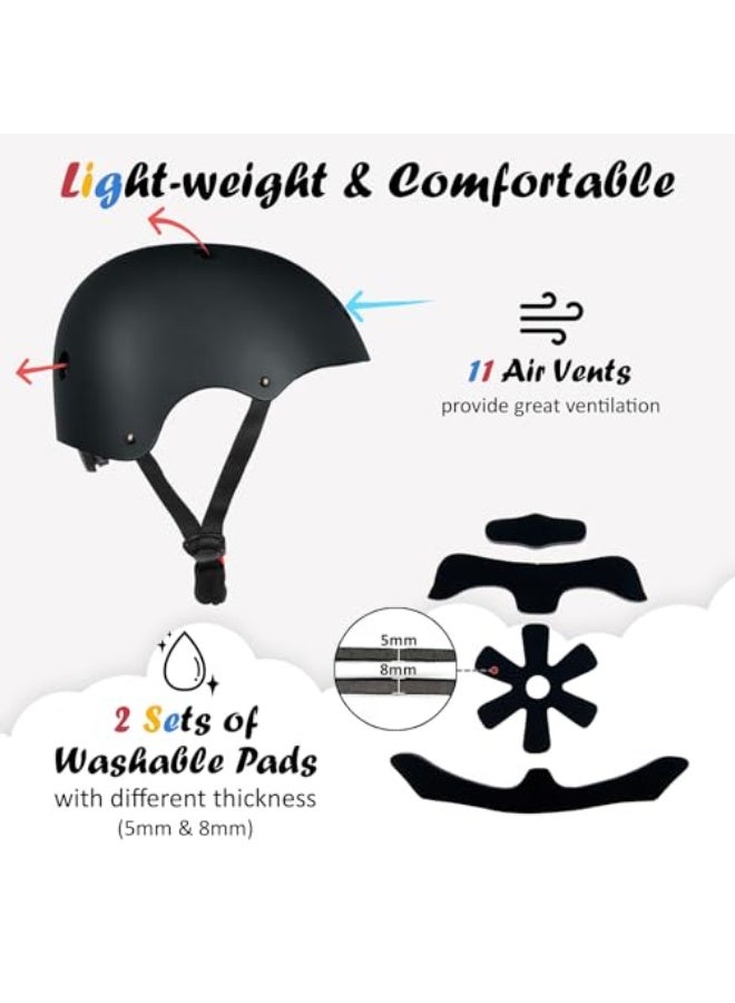 Kids Bike Helmet, Adjustable and Multi-Sport, from Toddler to Youth, 3 Sizes  - Image 5