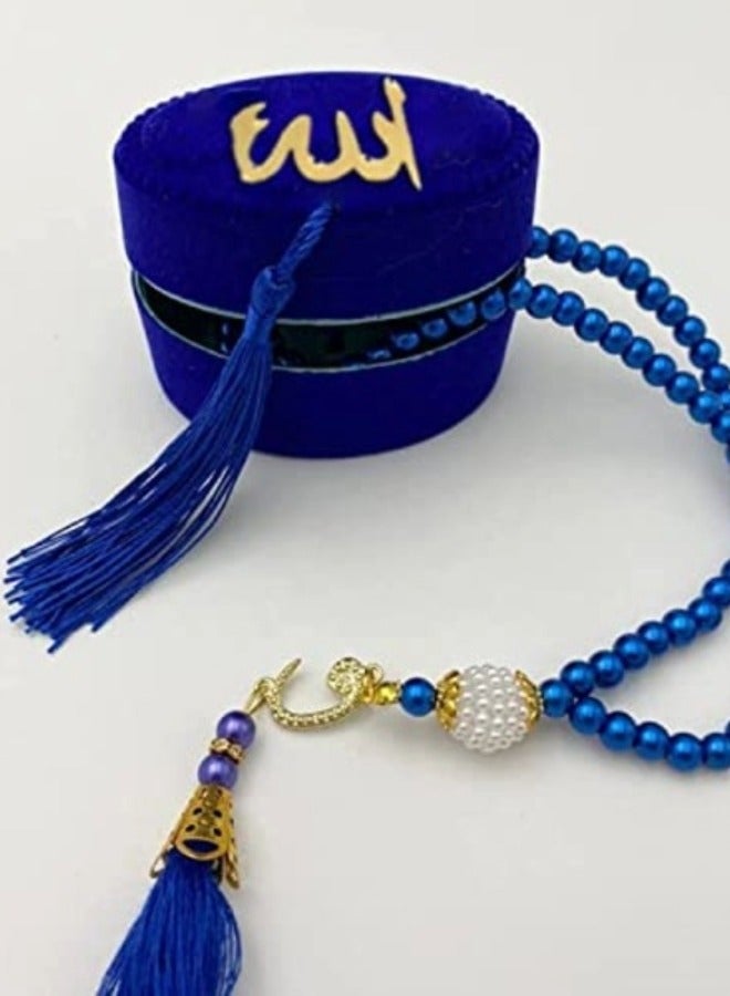 Tasbeeh Pearl Tasbeeh  Case  Dark Blue