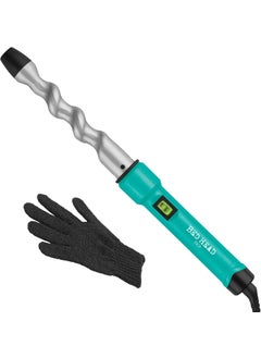 BED HEAD Bed Head Curlipops 1 Tourmaline Ceramic Spiral Styling Iron  ClampFree Curling Wand  for Loose Curls with Body 1 Inch 