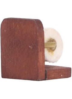 Generic Miniature Dollhouse Toilet Paper Rolls,1:12 Dollhouse Roll Paper Miniature Paper Towel Dispenser Kitchen Dollhouse Holder  - Image 2