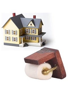 Generic Miniature Dollhouse Toilet Paper Rolls,1:12 Dollhouse Roll Paper Miniature Paper Towel Dispenser Kitchen Dollhouse Holder  - Image 3