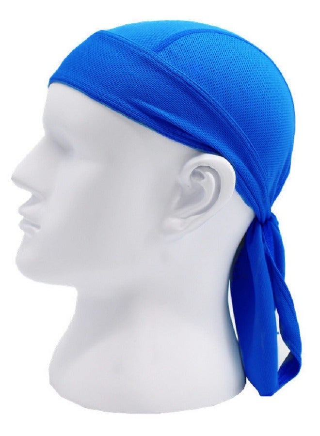 إسكدنيا في الهواء الطلق ركوب الدراجات القراصنة قبعة سريعة التجفيف الرياضة حزام الرأس امتصاص الرطوبة والتهوية واقية من الشمس حزام الرأس القراصنة قبعة