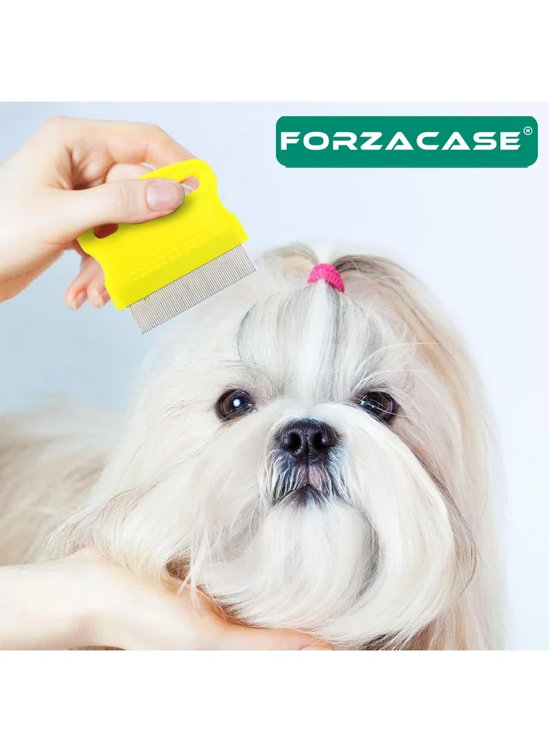 Forzacase Flea and Flea Removal Comb for Cats and Dogs - FC039