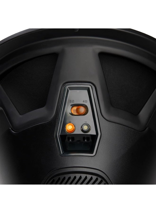 جي بي إل ستاديوم 122SSI - مضخم صوت سيارة عالي الأداء، مقاس 12 بوصة (300 مم)، قوة 500 واط RMS، ذروة 1500 واط، حساسية (عند 2.83 فولت): 92 ديسيبل، استجابة التردد: 25 هرتز - 175 هرتز، مقاومة: 2 أو 4 أوم - Image 4