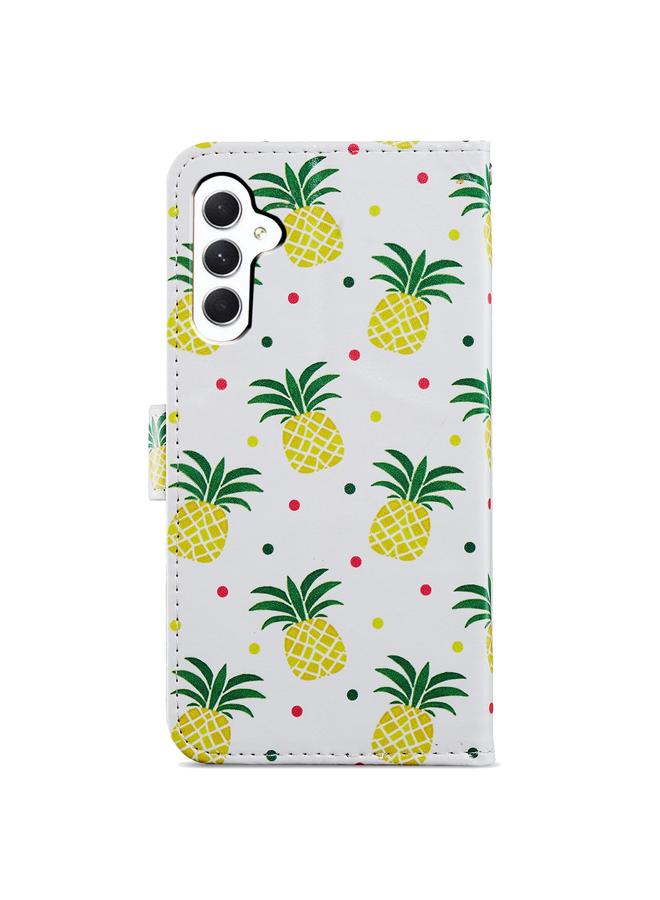 S-TOP Case For Samsung Galaxy A05s Painted Pattern Horizontal Flip Leather Phone Case - Image 3