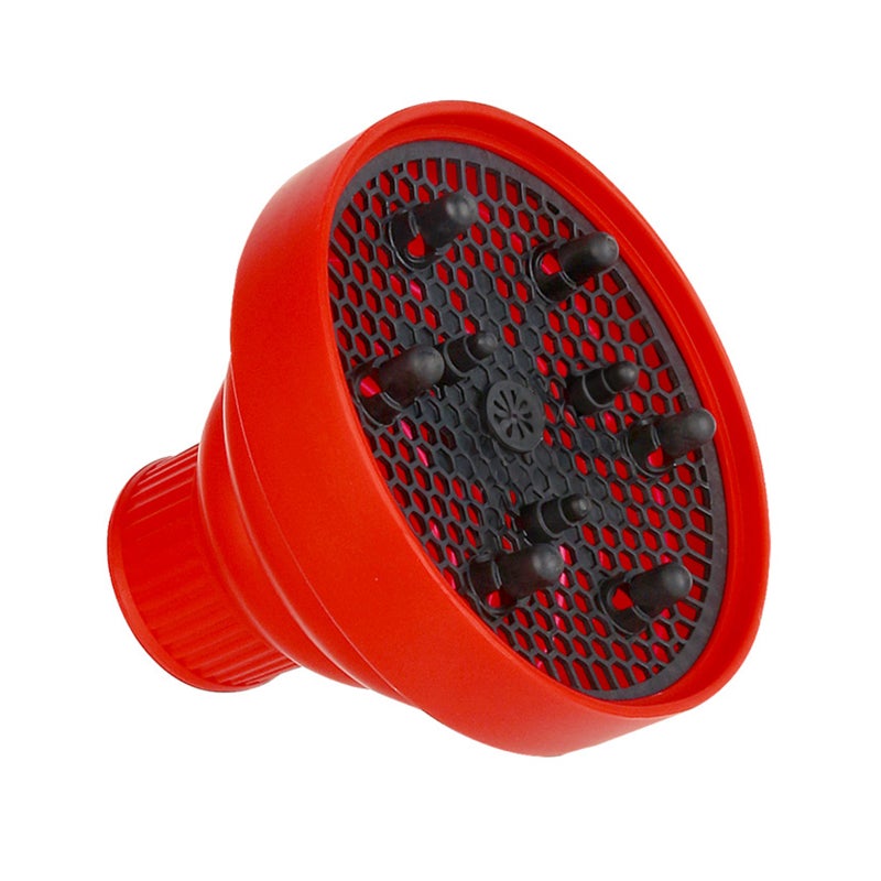 Collapsible Hair Dryer Diffuser Attachment Ionic Blow Dryer Quick Drying Portable Travel Folding Lightweight Silicone Diffuser Salon Hairstyling Accessory - Image 1