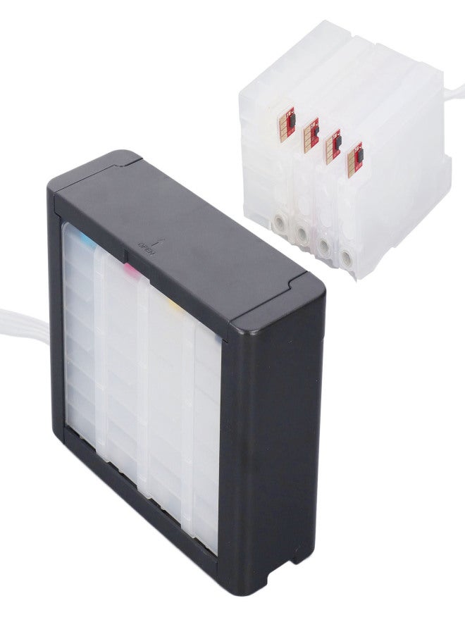 خرطوشة حبر طابعة قابلة لإعادة التعبئة بأربعة ألوان مع شريحة دائمة، مانعة للتسرب، توفر إمدادًا مستمرًا للحبر، متوافقة مع طابعة HP 954 - Image 5