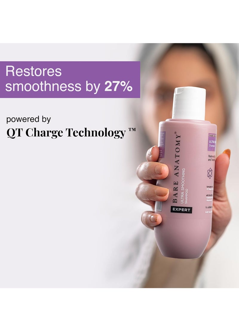 Bare Anatomy Ultra Smoothing Shampoo 250ML Hair Mask 250G Serum 50ML Pack Of 3 - Image 2