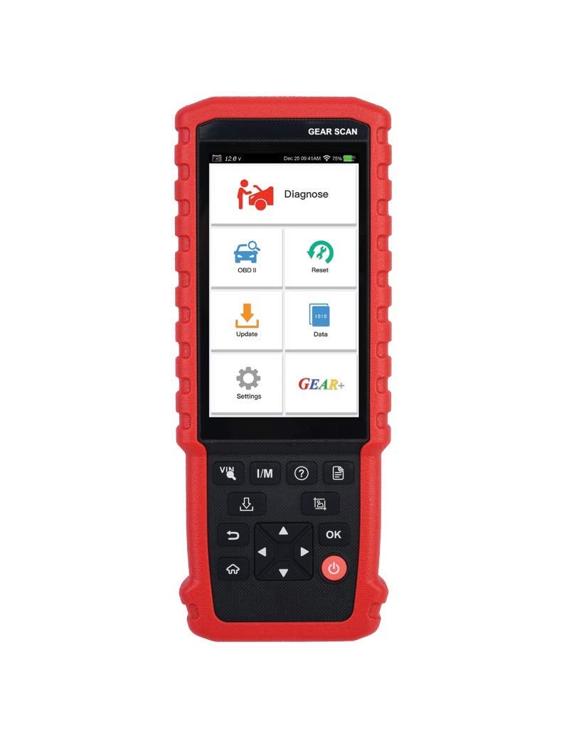 Launch Gear SCAN OBD2 Scanner Diagnostic Scan Tool All System Diagnosis Scan Tool with Oil Reset/EPB/BMS/SAS/DPF/TPMS Relearn/Steering Angle Reset Brake Pad Reset Anti-Theft Matching - Image 1