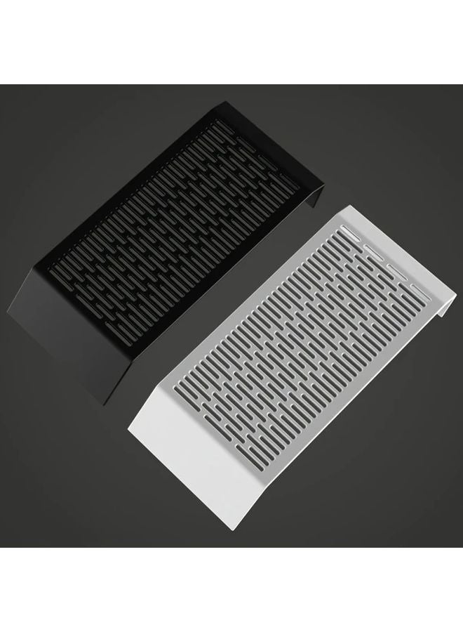 Black And White Turtle Climbing Ladder Sun Drying Platform Easy Clean Terrarium Slope - Image 1