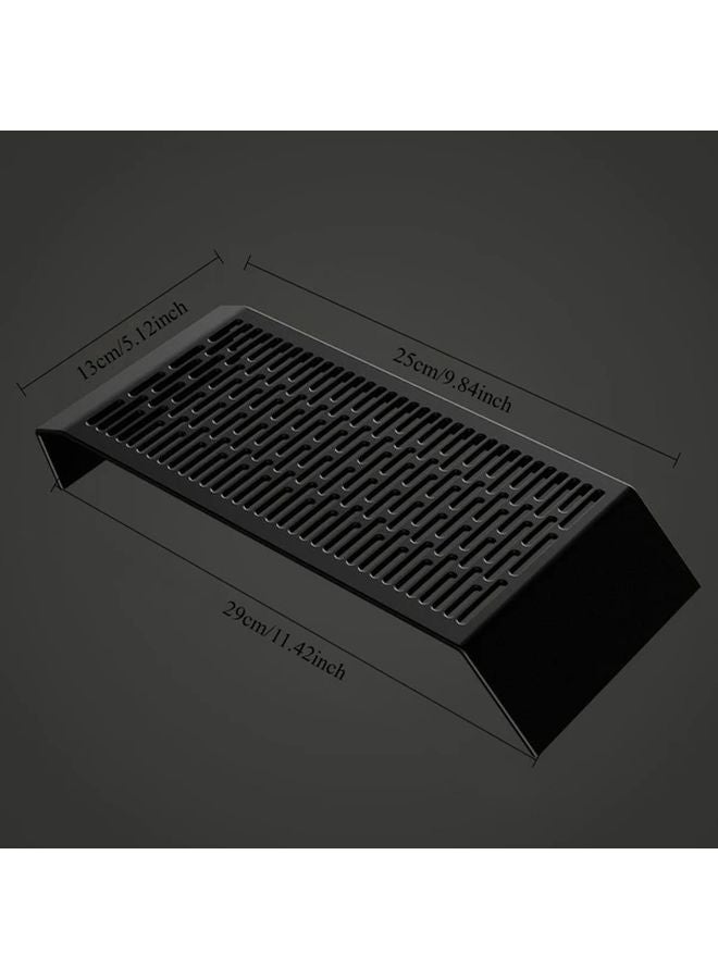 Black And White Turtle Climbing Ladder Sun Drying Platform Easy Clean Terrarium Slope - Image 3