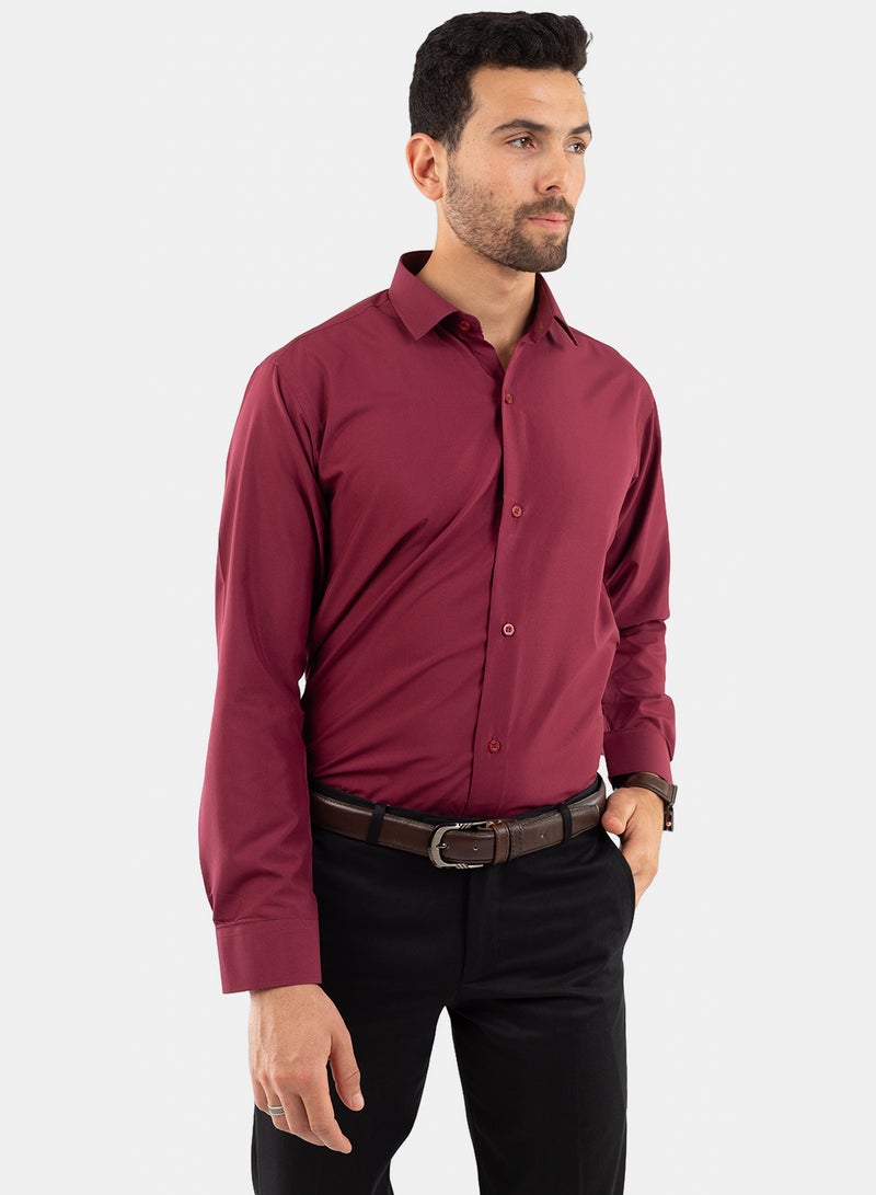 White Eagle Men's Classic Shirt - Burgundy - Image 2
