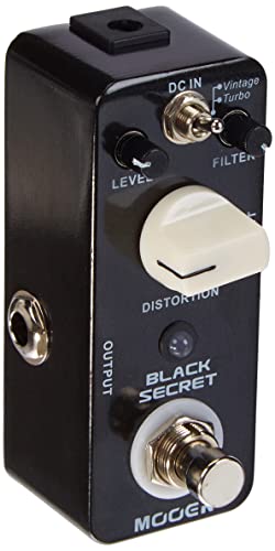 Mooer Black Secret, distortion micro pedal - Image 1